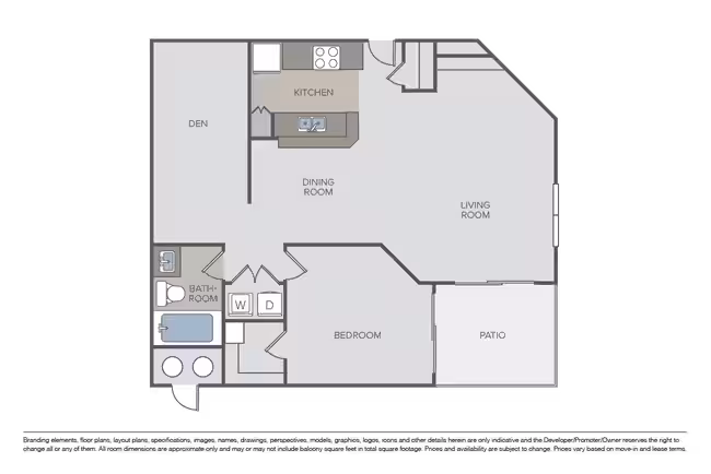Azra + Den N302 floor plan